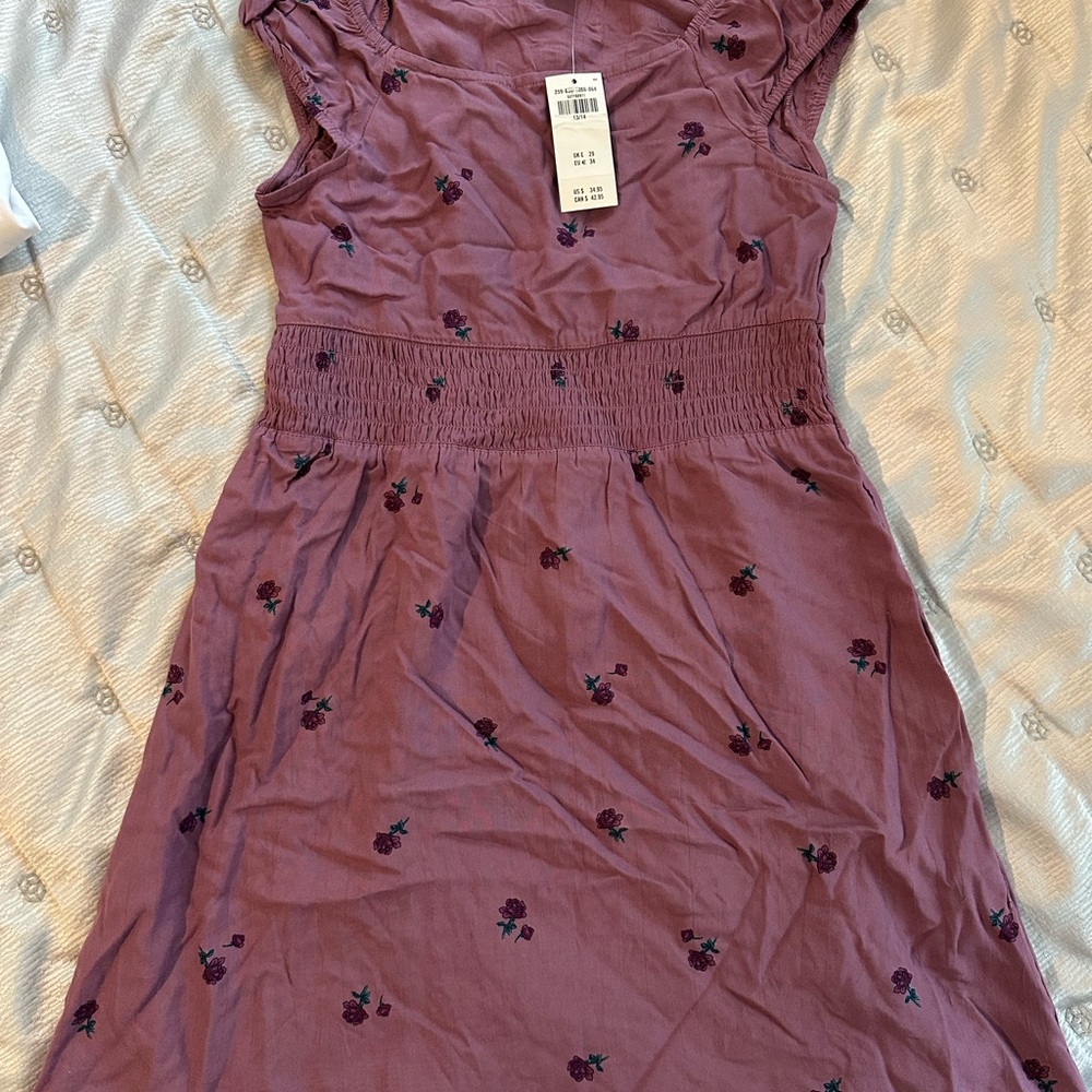 abercrombie kids Purple Casual Dress Size 13/14 NWT